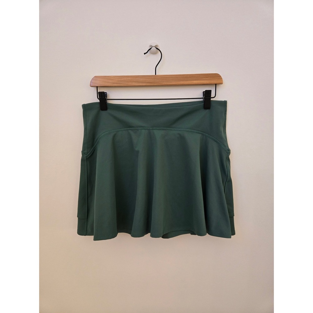 Old Navy Active PowerSoft Extra High Rise Skort Green Size Large